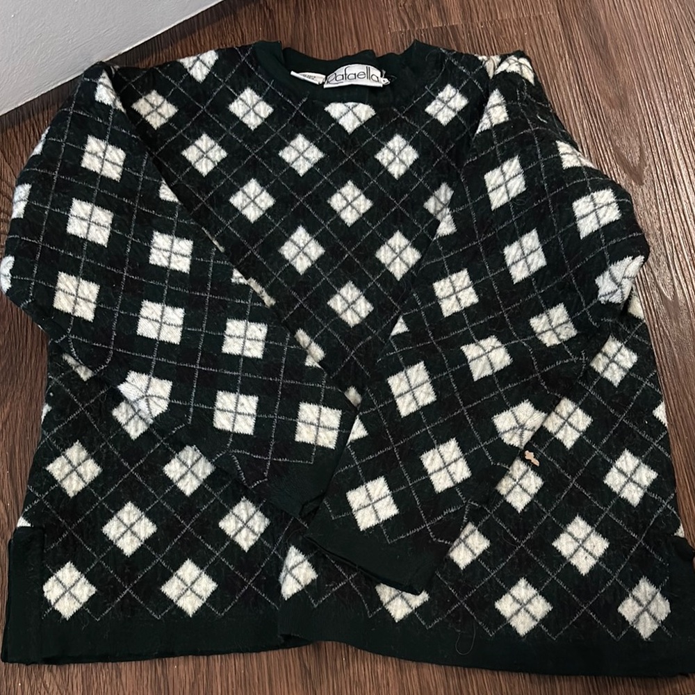Rafaella merino wool & acrylic sweater